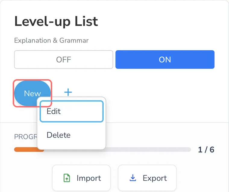Renaming a list